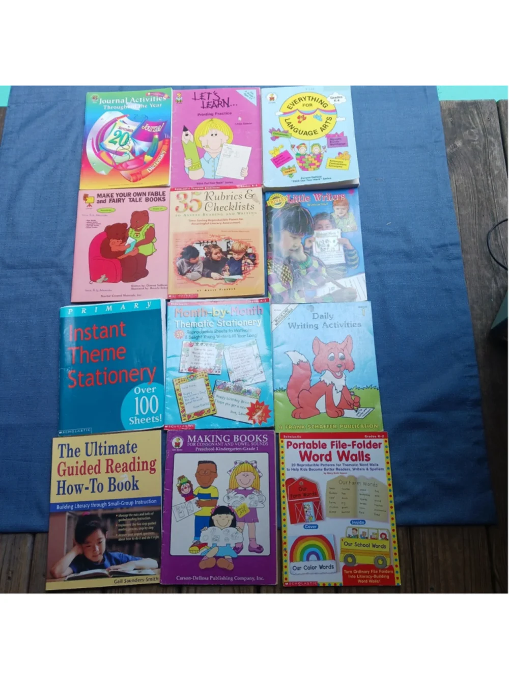 Homeschool Teachers Aid Language Arts Literacy K-4 Bundle Early Education
